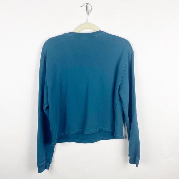 Outdoor Voices Womens Cropped OV Crewneck Sweater Sweatshirt Size Medium - Picture 4 of 4